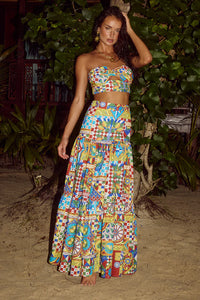 Ayla Top & Skirt Set