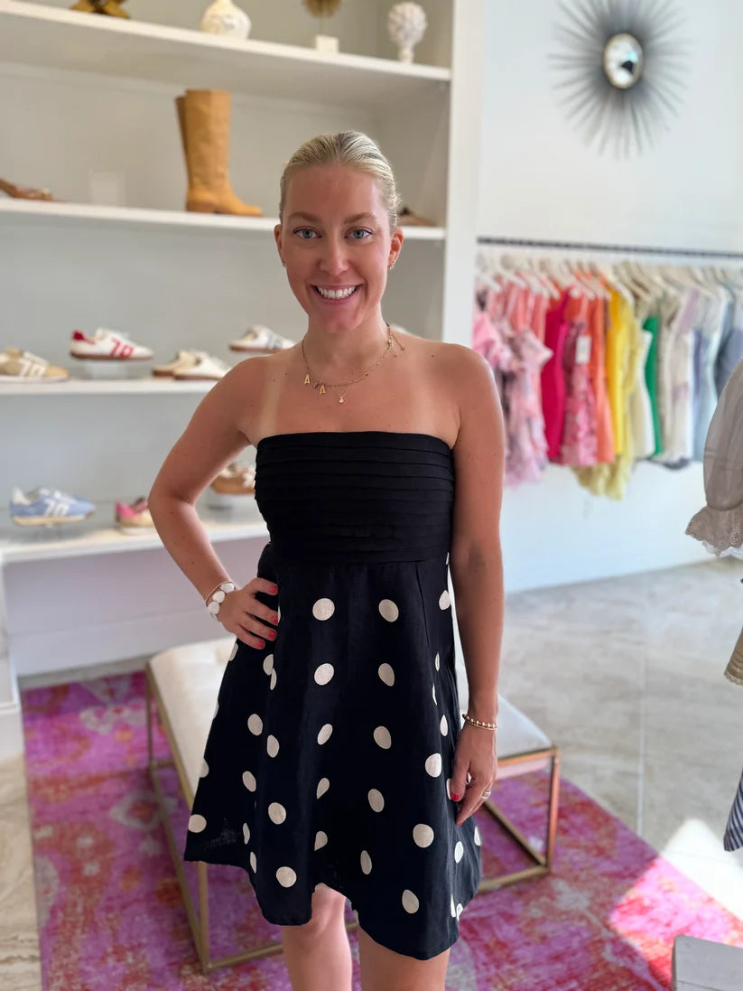 LUSANA Taila Mini Dress