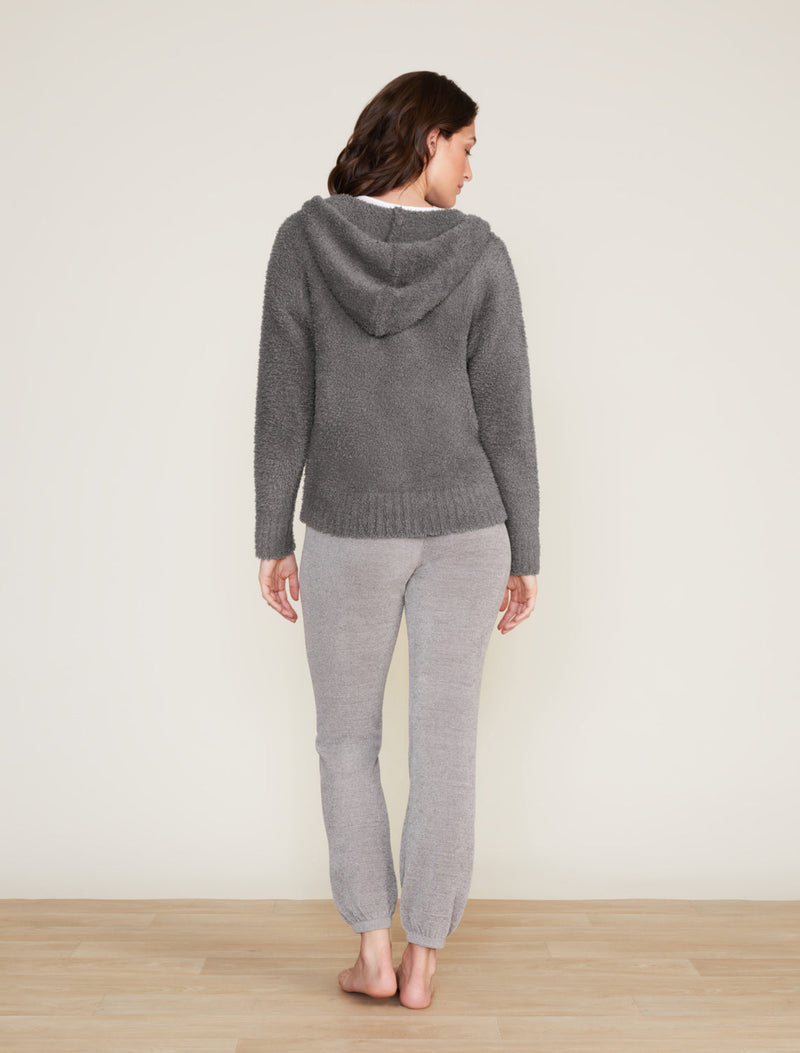 Barefoot Dreams CozyChic® Relaxed Zip-up Hoodie in Carbon