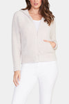 Barefoot Dreams CozyChic® Relaxed Zip-up Hoodie in Stone