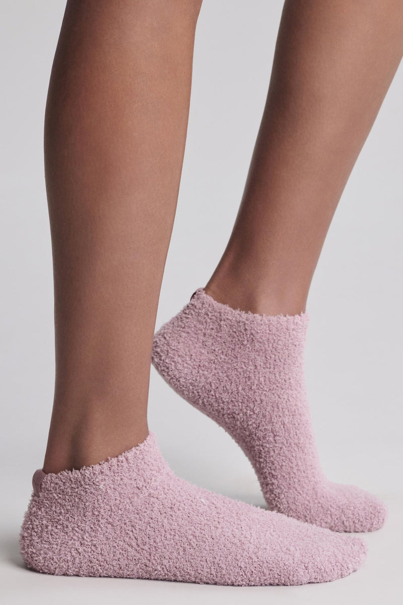 Barefoot Dreams CozyChic® Heathered Stripe Ankle Sock Set