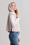 Barefoot Dreams CozyChic® Ribbed Balaclava in Stone