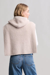 Barefoot Dreams CozyChic® Ribbed Balaclava in Stone