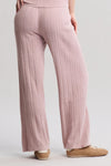 Barefoot Dreams CozyChic Ultra Lite® Cable Knit Ankle Pants in Teaberry