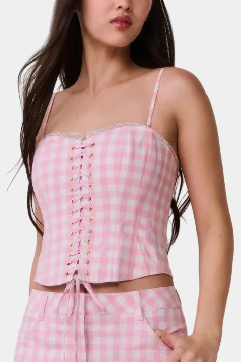 Love Shack Fancy Bensen Bustier