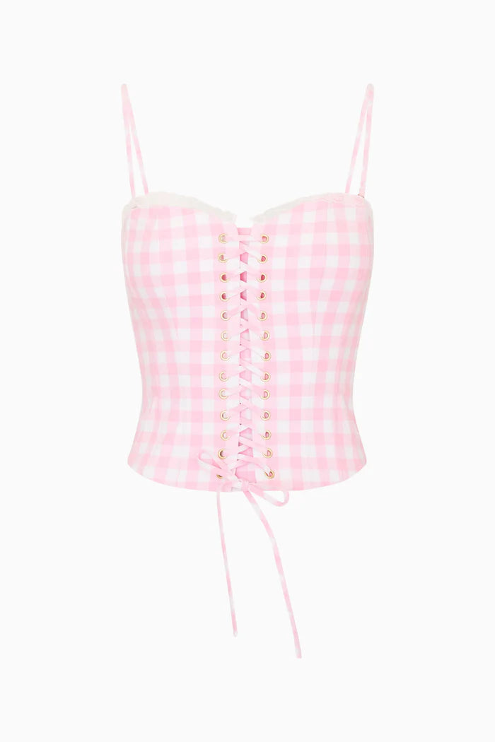 Love Shack Fancy Bensen Bustier