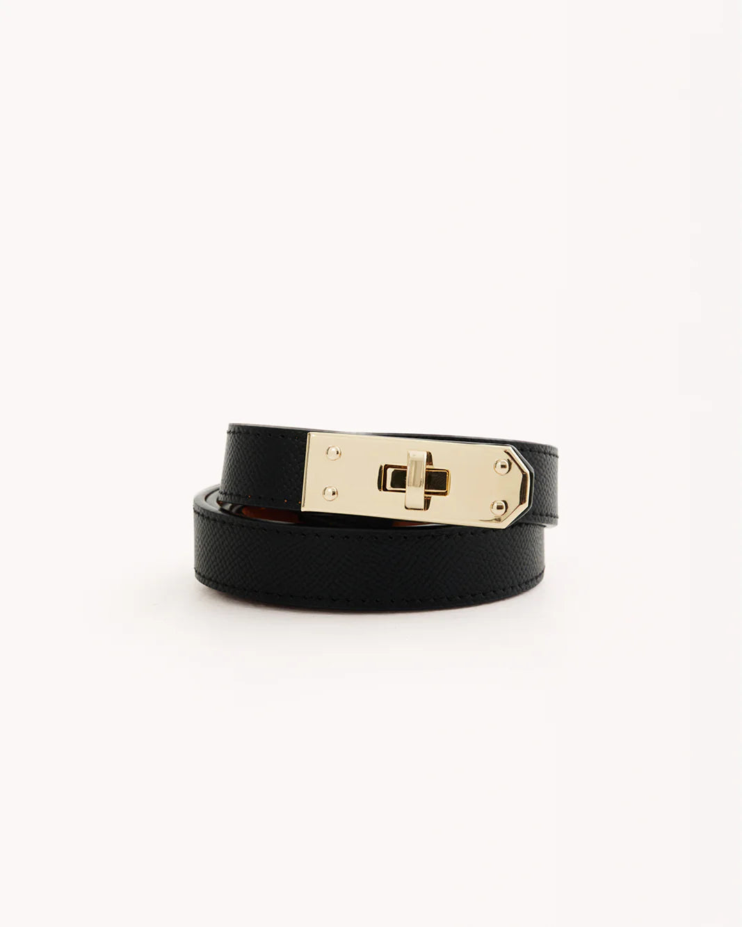 Billini Blake Belt in Black Gold