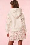 Love Shack Fancy Brunella Bow Hoodie