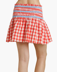 Nola Gingham Mini Skirt