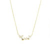 Marlyn Schiff Butterfly Cluster Necklace