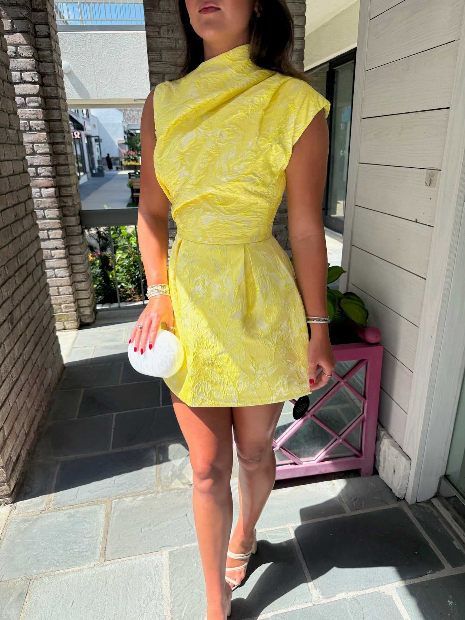 Elliatt Luella Asymmetric Mini Dress