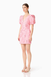 Elliatt Monique Puff Sleeve Mini Dress