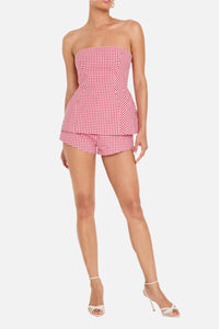 Amanda Uprichard Linda Top & Cara Shorts Set