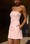 Runaway The Label Cairo Mini Dress in Musk