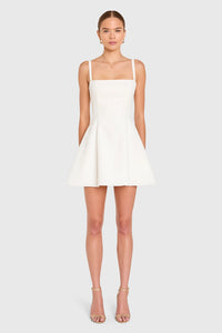 Amanda Uprichard Anna Dress in Ivory