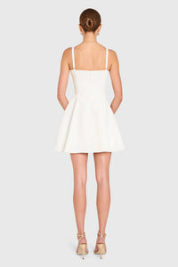 Amanda Uprichard Anna Dress in Ivory