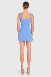 Amanda Uprichard Soho Romper in Atlantic