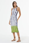YFB Iggy Rib Midi Dress In Dusk Navy