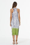 YFB Iggy Rib Midi Dress In Dusk Navy