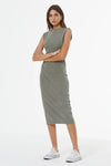 YFB Jodie Dress in Sea Grass