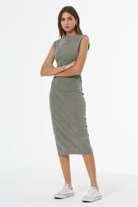 YFB Jodie Dress in Sea Grass