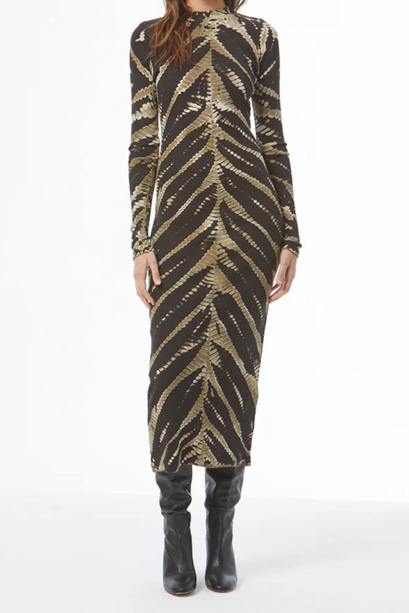 YFB Dax Maxi Dress in Savannah Wash