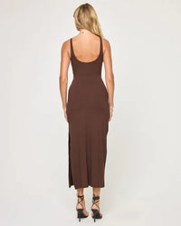 LSPACE Camille Dress in Espresso