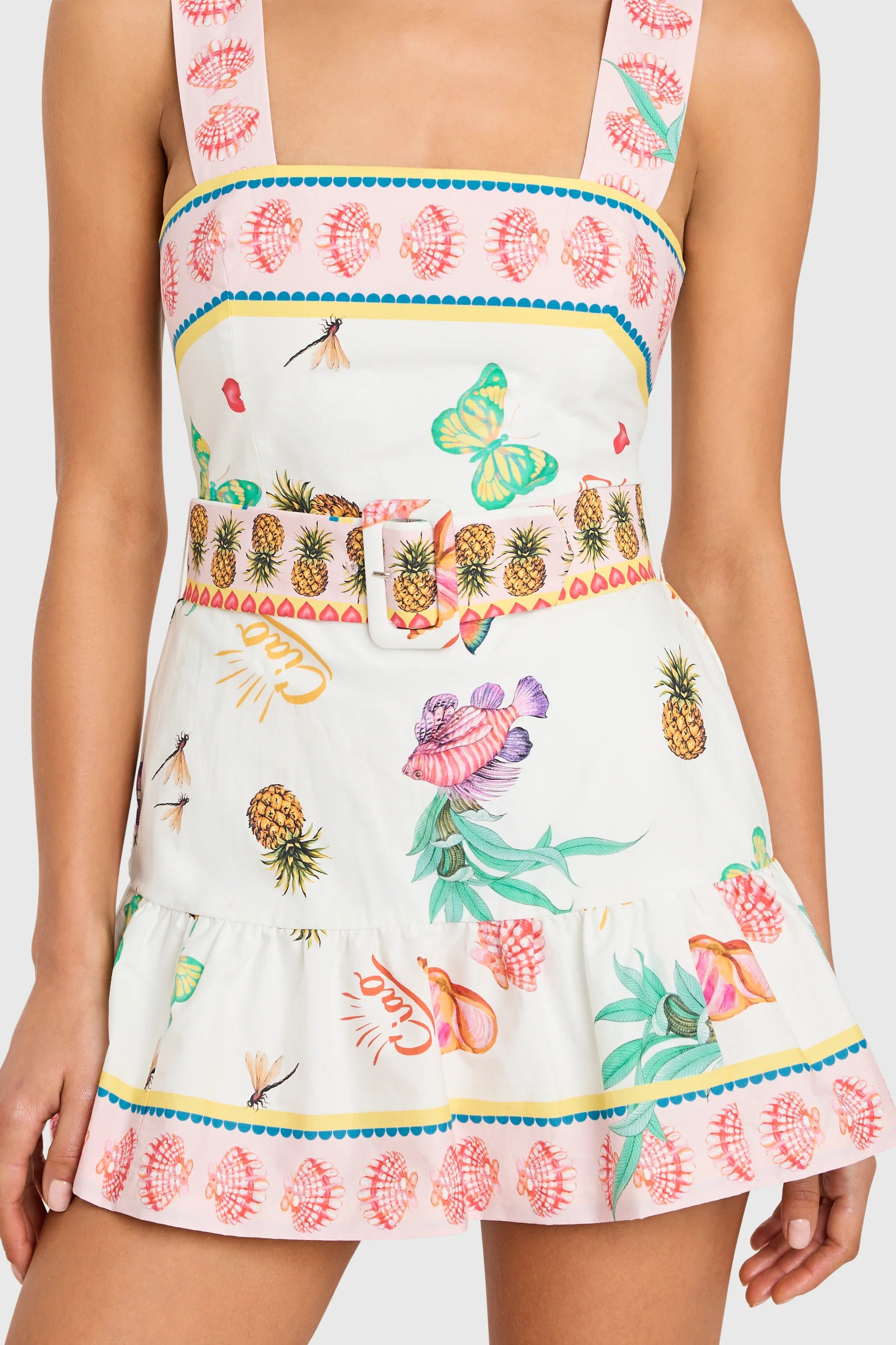 Amanda Uprichard Lena Skort Romper