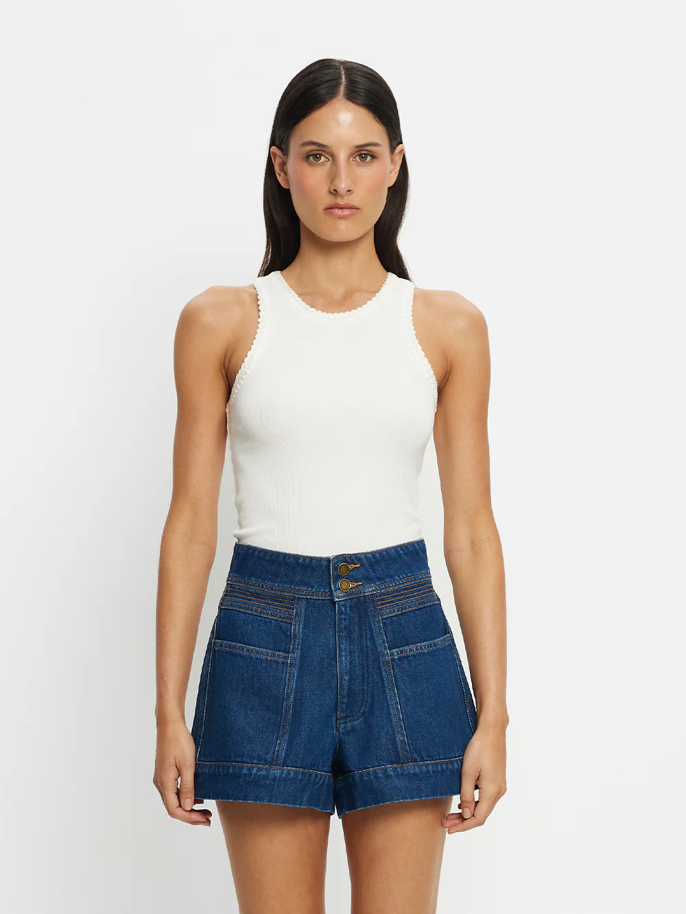 KIVARI Cameron Denim Shorts