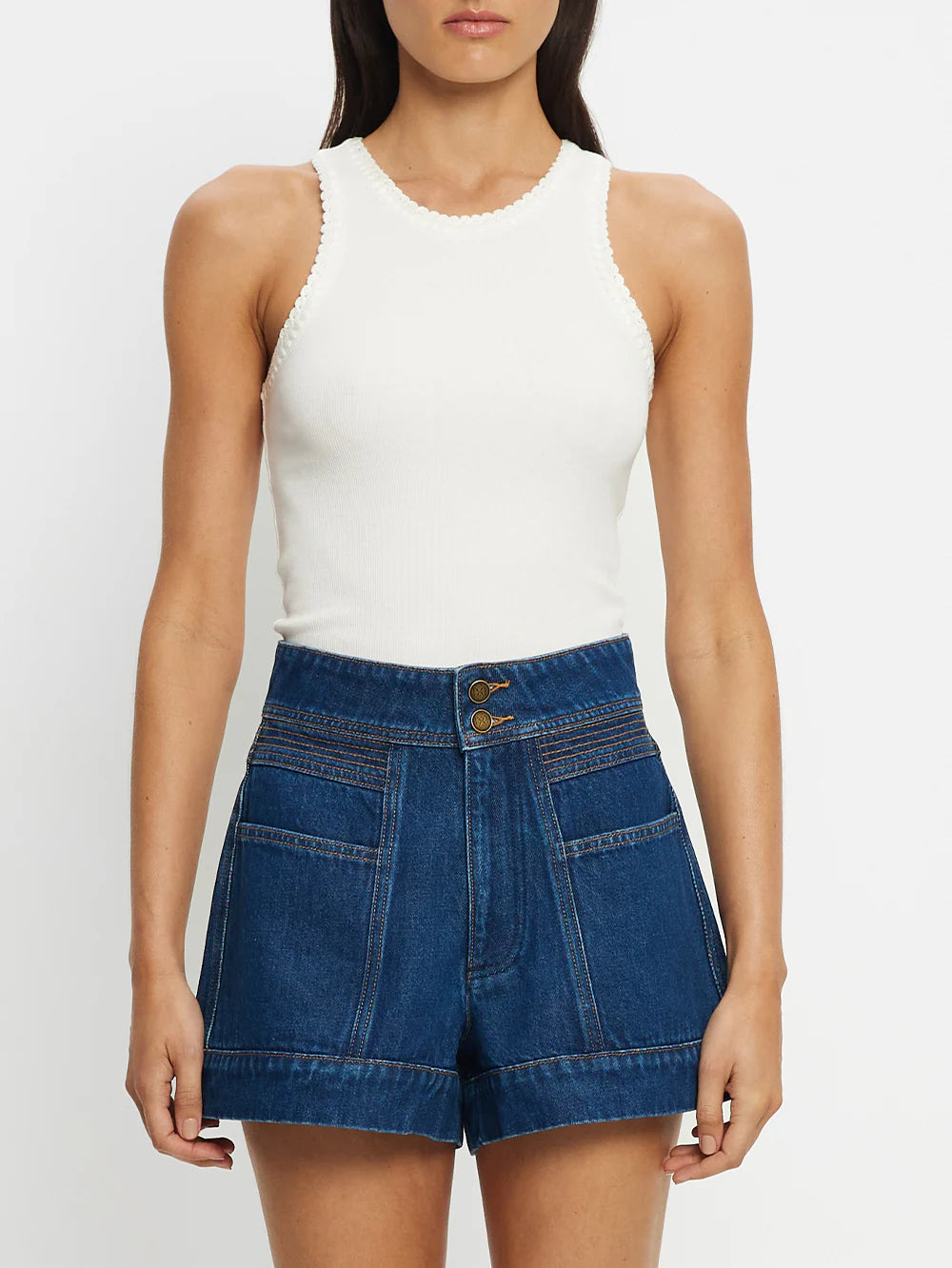 KIVARI Cameron Denim Shorts