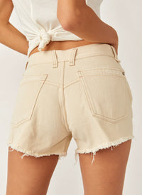 Free People Now Or Never Denim Shorts