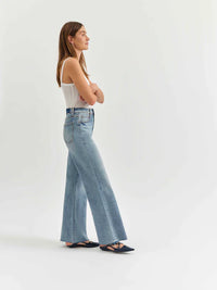 DAZE Far Out High Rise Wide Leg Jeans