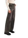 DAZE Far Out High Rise Wide Leg jeans in Milky Way
