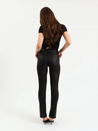 DAZE Downtown High Rise Split Slim Pants