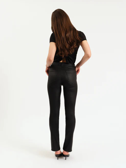 DAZE Downtown High Rise Split Slim Pants