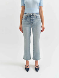 DAZE Shy Girl Crop Flare Jeans