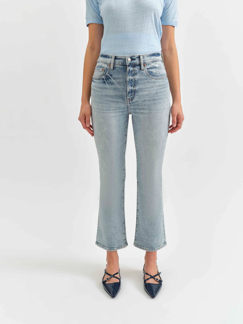 DAZE Shy Girl Crop Flare Jeans