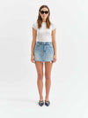 DAZE Malibu Mini Skirt in Obviously Vintage