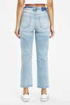 DAZE Straight Up High Rise Straight Jeans