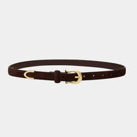 SANCIA Adela Belt in Espresso Suede