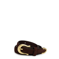 SANCIA Adela Belt in Espresso Suede