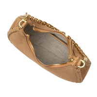 SANCIA The Zatka Purse in Cashew Suede