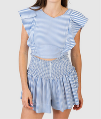 KOCH Erica Skirt Sea Stripe