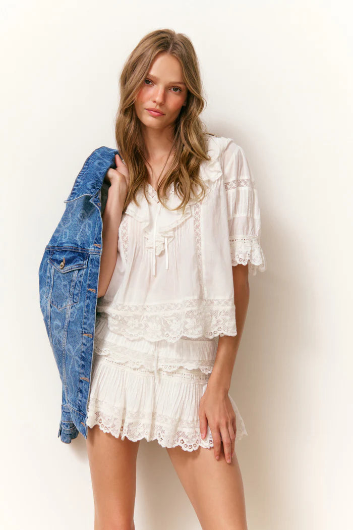 Love Shack Fancy Delphie Skirt