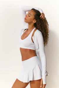 Love Shack Fancy Livetta Floral Active Skirt