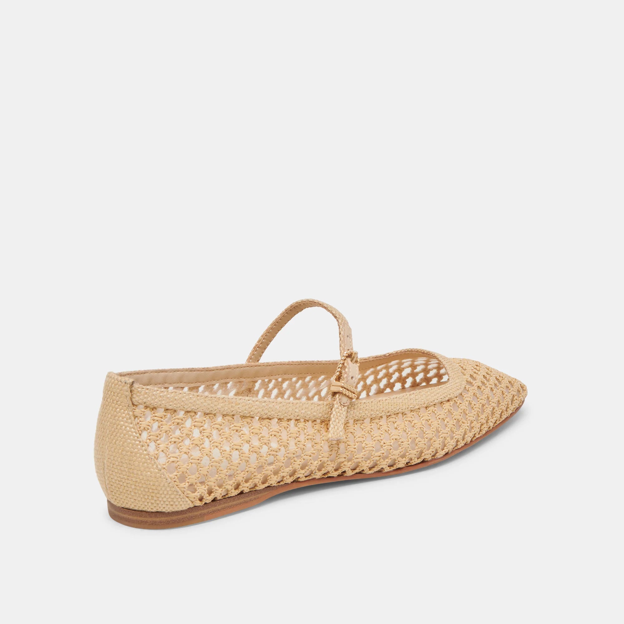 Dolce Vita Reyes Woven Raffia Ballet Flats