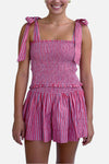 KOCH Cece Top in London Red Stripe