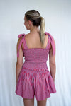 KOCH Cece Top in London Red Stripe
