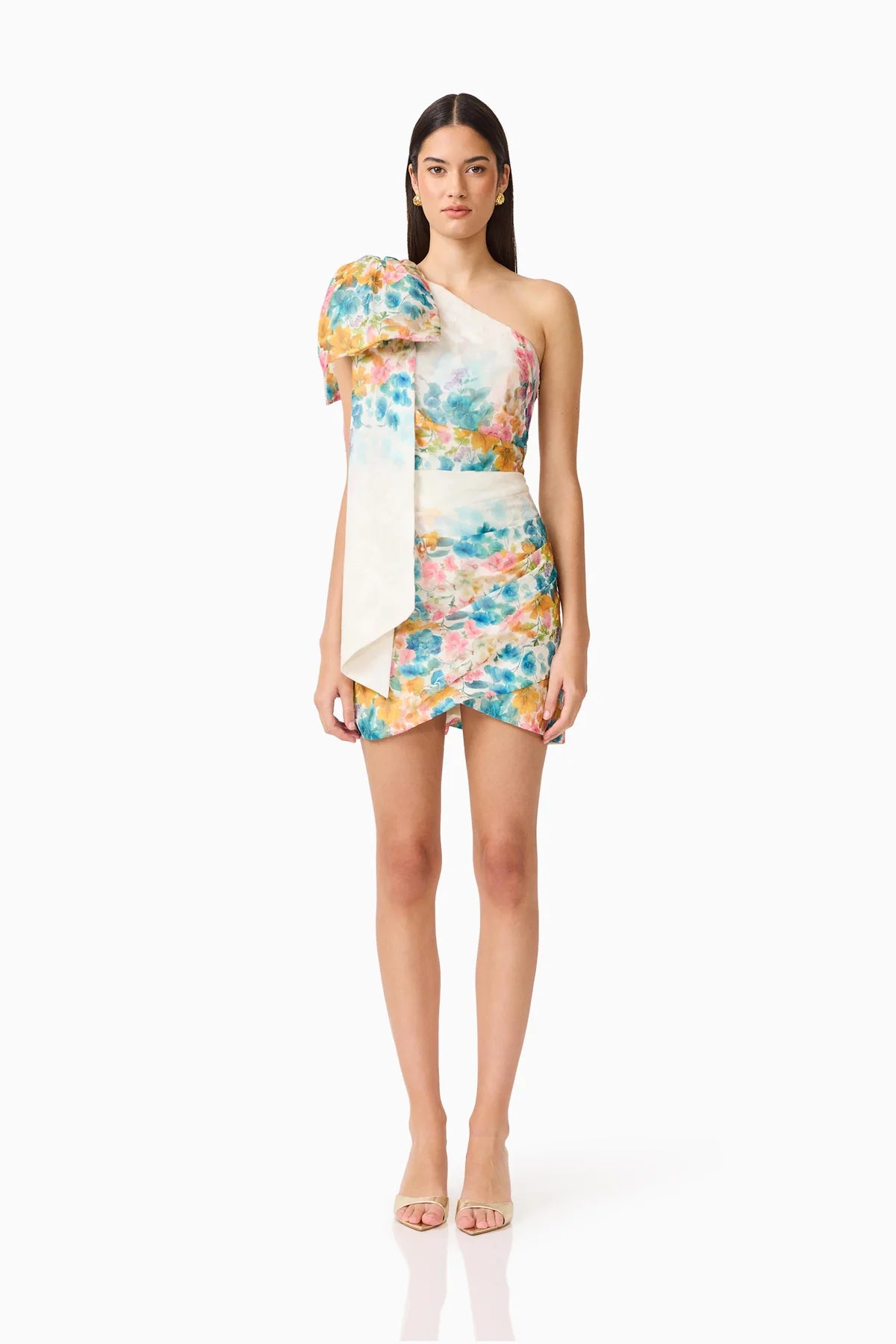 Elliatt Clementina One Shoulder Mini Dress