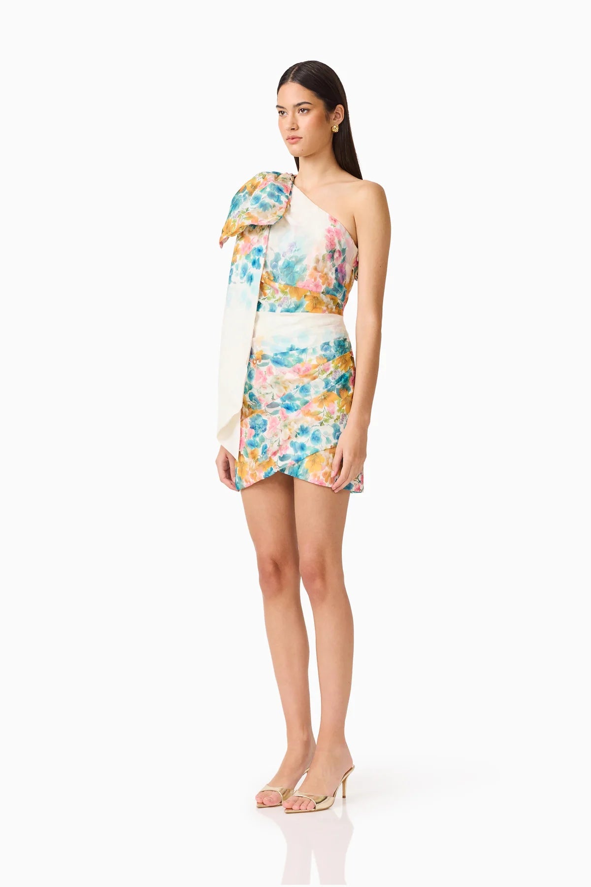 Elliatt Clementina One Shoulder Mini Dress
